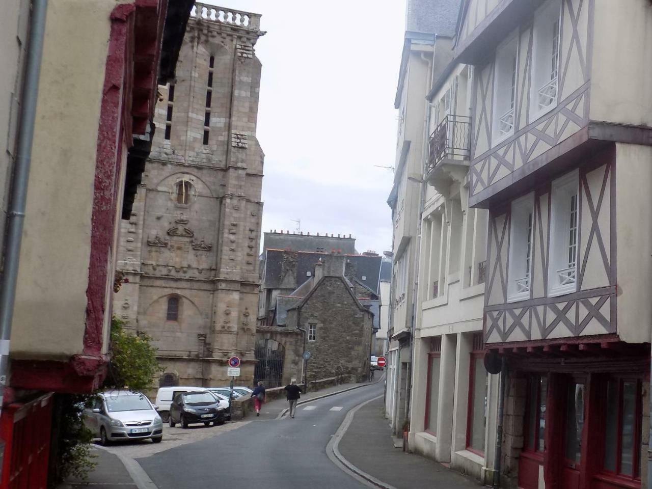 Charmant Studio A Colombages Morlaix Exterior photo