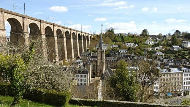 Charmant Studio A Colombages Morlaix Exterior photo
